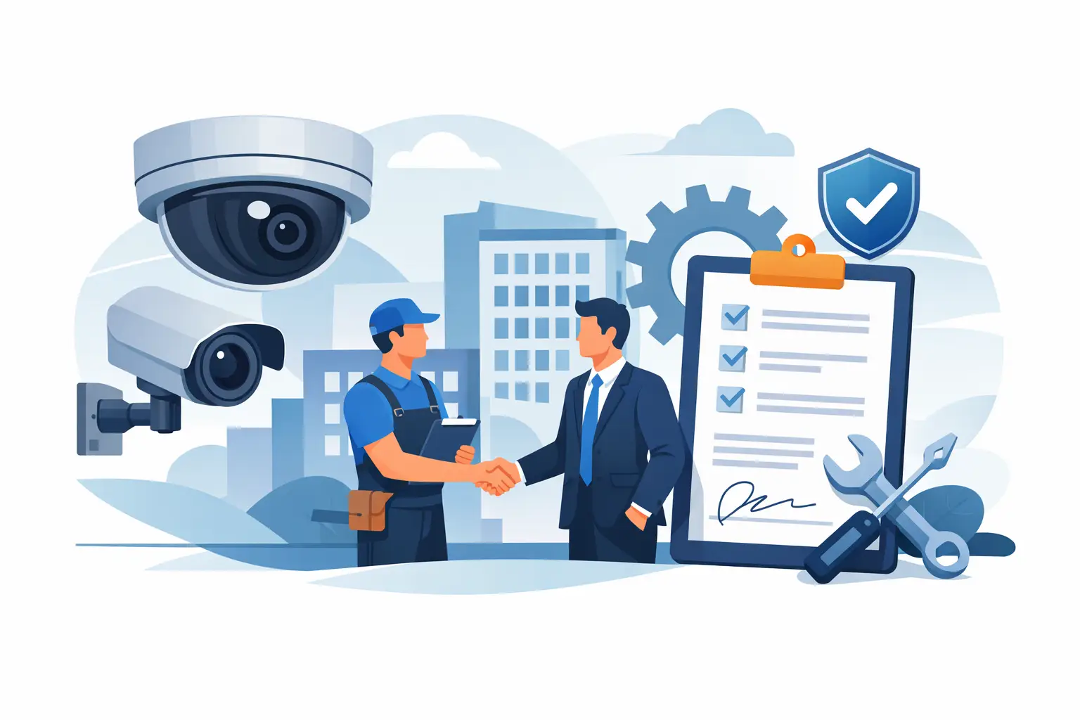 Read more about the article Commercial CCTV Maintenance Contract Guide
