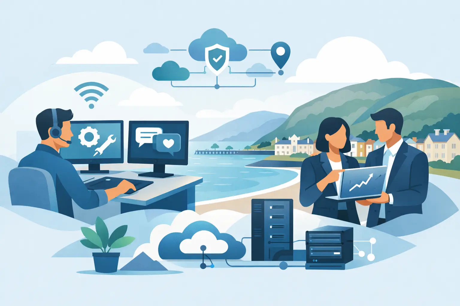 You are currently viewing IT Support Llandudno for Growing Businesses